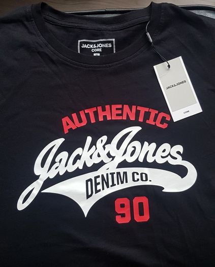 Jack & Jones Black Tee Shirt