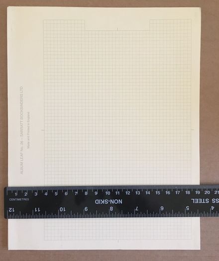 50 Extra Leaves to for Prang-Rapkin Popular Albums (Stamp Album)