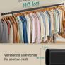 Heavy Duty Clothes Rack with Castors  steel frame 160 to 200 cm Image 4