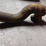 Vintage Cast Iron Swan Neck Gutter Pipe Image 7