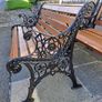 Cast iron Garden Bench Image 3