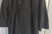 Fuchs Schmitt Grey Women's Coat, Size 16, 80% virgin wool
