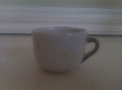 Miniature Victorian Tea Cup.