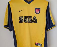 Genuine Original Arsenal Away Shirt 1999/2001 - Men's Medium