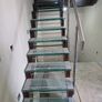 Glass Sapele stairs Image 4