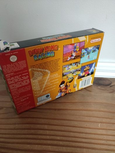 Diddy Kong racing N64 with box
