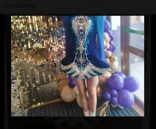 Irish dancing dress