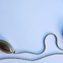 Vintage Multi Strand Beaded Necklace Elliptical Gold Tone Image 7