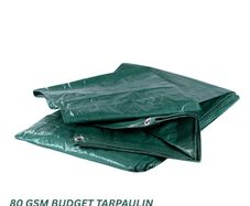 Budget Tarpaulin 10m x 10m (33' -33') 80 gsm green
