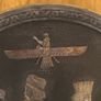 Vintage Persian pewter and brass plates Image 5