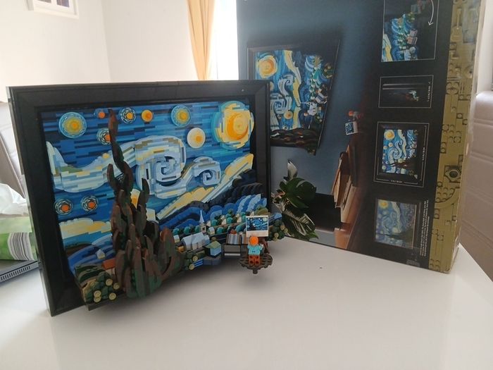 lego starry night