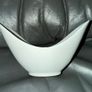 White Ceramic Spirit Bowl Image 2
