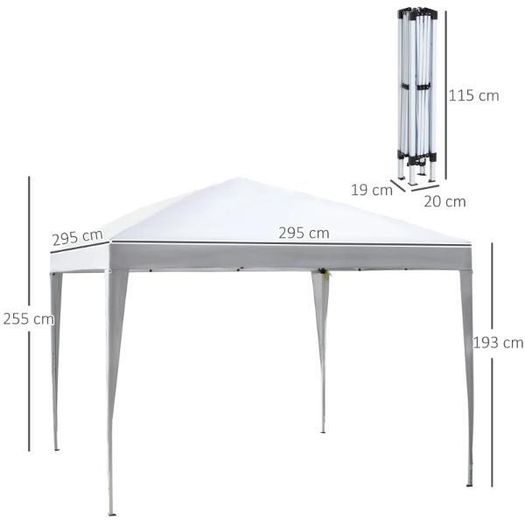 3 x 3m Pop-Up Gazebo