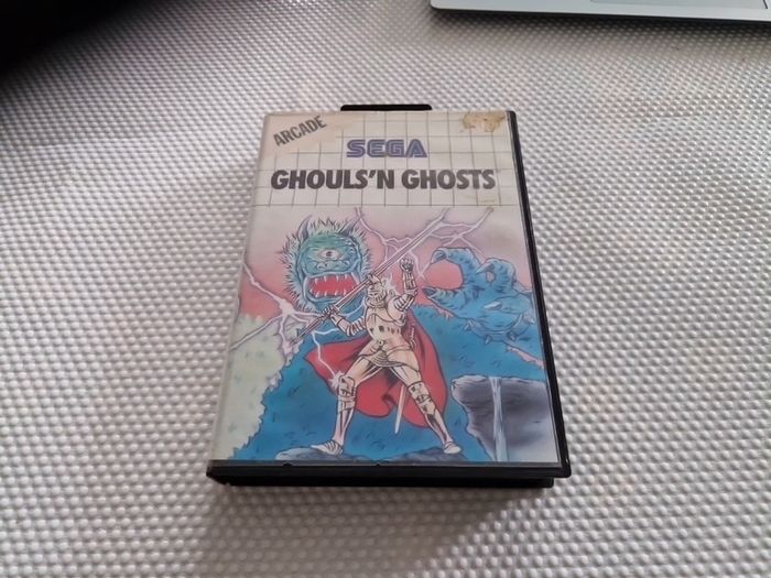 Ghouls n Ghosts Master System Arcade Retro Games Original