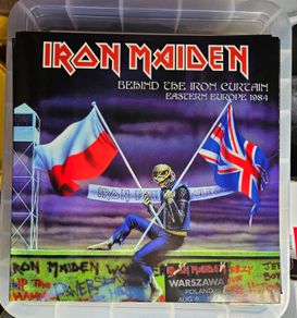 Iron Maiden "Behind The Iron Curtain Eastern Europe 1984" Vinyl Album