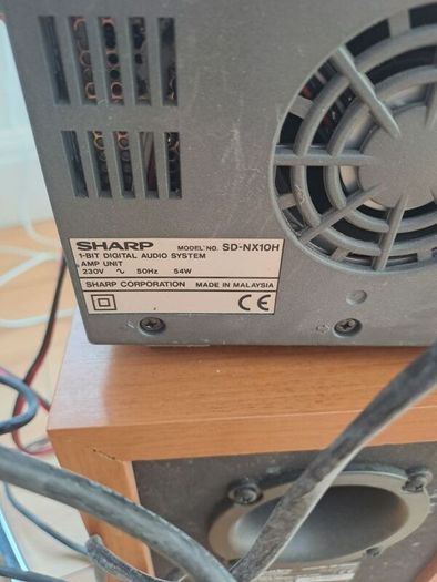 sharp audio system
