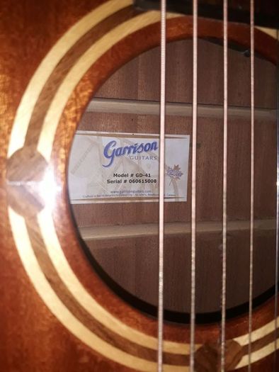 Garrison GD-41 All Solid Sapele Acoustic Guitar
