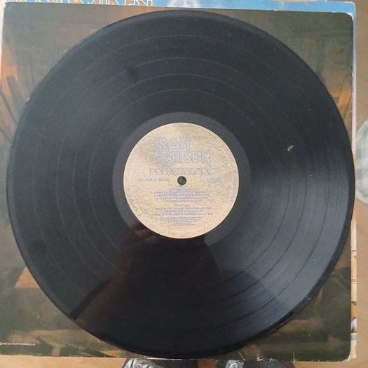 Iron Maiden/Powerslave/1984/LP Vinyl/EMI Records/POWER 1