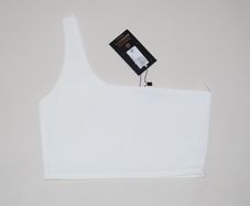 One Shoulder Crop Top SIZE UK10/UK12