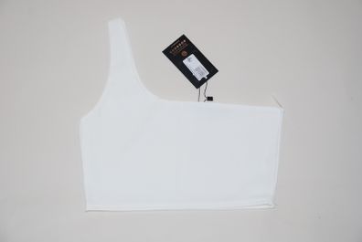 One Shoulder Crop Top SIZE UK10/UK12