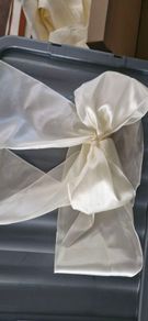 Wedding chair bows