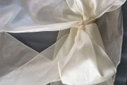 Wedding chair bows