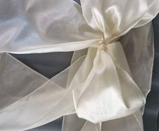 Wedding chair bows