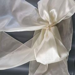 Wedding chair bows