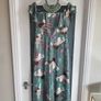 FOREVER UNIQUE green birds wide leg bardot jumpsuit Sz 12 - Rrp 249 (New) Image 2