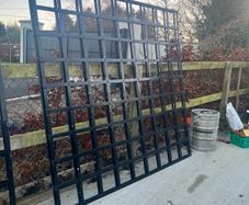 Steel partitions room dividers