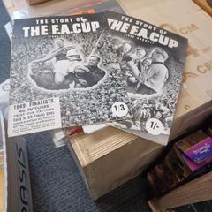 soccer programmes 50s