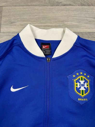 Vintage 2006 Nike Brazil Anthem Jacket Mens Large