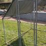 Galvanised steel walk-in chicken cage 2x2x1.92m Image 3