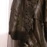 Girls lace and tulle fancy dress black skirt Image 2