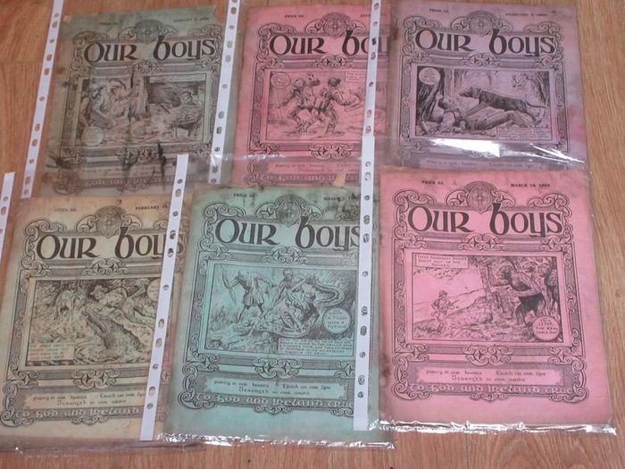Collection of 32 issues of Our Boys magazines 1932 - 1934  The Christian Brothers of Ireland