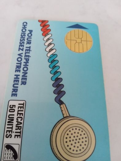 call card - round chip