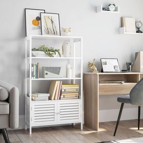 Bathroom cabinet with 3 open compartments