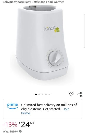 Kinde Kozi Breastmilk Bottle Warmer