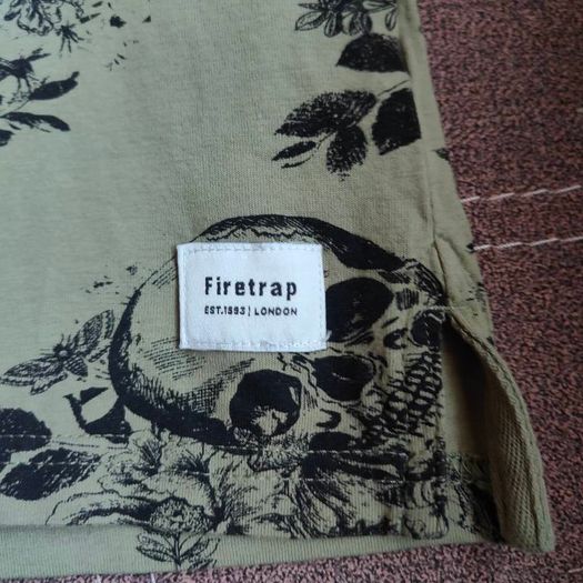 Firetrap Mens Printed Polo Shirt , size M