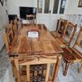 Dinning Table and 8 Chairs Image 2
