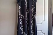 Black and White Camisole Style Sun Dress