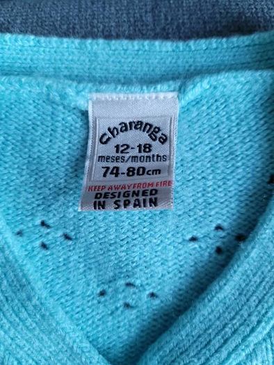 Baby girl's bolero cardigans - size 12-18 months