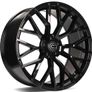 19" R8 spyder Type black Alloy Wheels Vw Audi Seat Skoda 5x112 Image 5