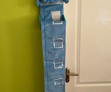 Baby gift - height chart with photo insert
