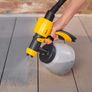 Fence & Decking paint sprayer for fences, sheds, decking or garden furniture, covers 5 m in 9 min, 1400 ml capacity, 460 W, 1.8 m hose Image 2