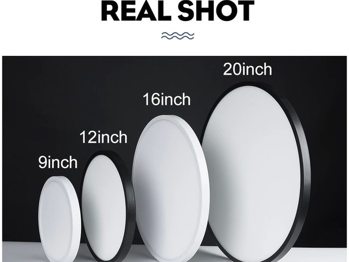 9inch 24w Large Led Ceiling Lamp for bedroom Lamps Room Lights Lighting Fixture Ultrathin Led Ceiling Light For Living Room kitchen