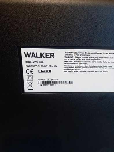 Walker television