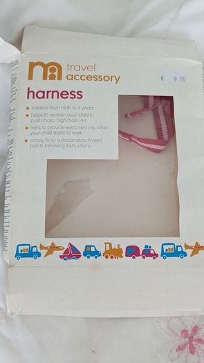 Mothercare harness, walking or highchair