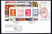 2001 Isle of Man 75th Anniversary of Queen Elizabeth II Commemorative Stamps Miniature Sheet First Day Cover (FDC)