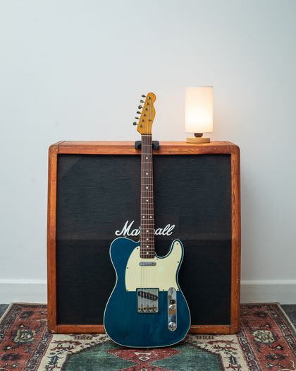 Fender CIJ TL62B 65 Telecaster Custom Mid 90's - Transparent Blue
